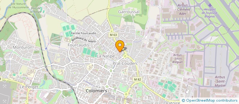 localisation de l'entreprise MJLC à COLOMIERS