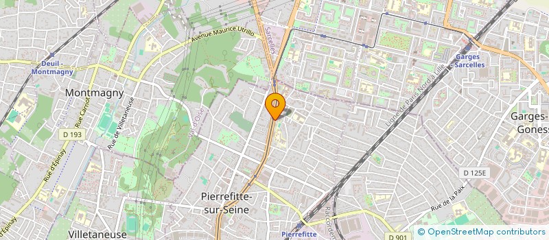 localisation de l'entreprise MJLC AUTOMOBILES à PIERREFITTE-SUR-SEINE