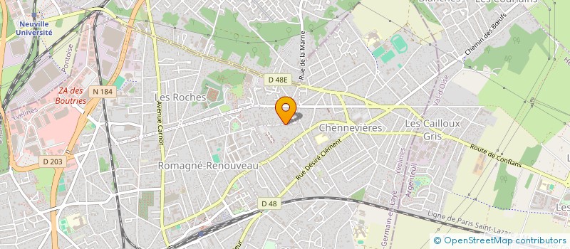 localisation de l'entreprise MJLDINVEST2  LE BOIS-PLAGE-EN-RE