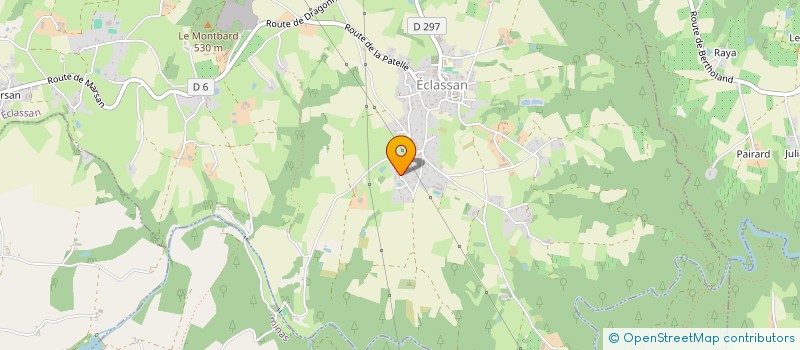 localisation de l'entreprise MJLE PATRIMOINE  ECLASSAN