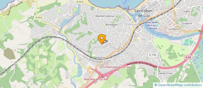 localisation de l'entreprise MJLH DIB  CIBOURE