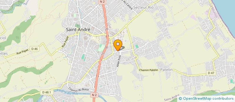 localisation de l'entreprise MJLS à SAINT-ANDRE