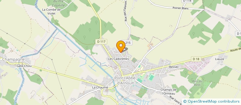 localisation de l'entreprise MJLS  SAINTE-RADEGONDE