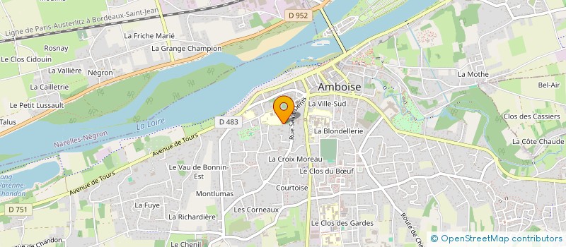 localisation de l'entreprise MJM 22  AMBOISE