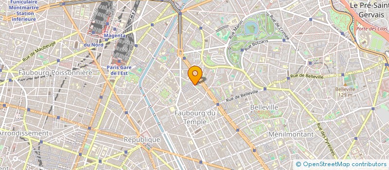 localisation de l'entreprise MJM  PARIS