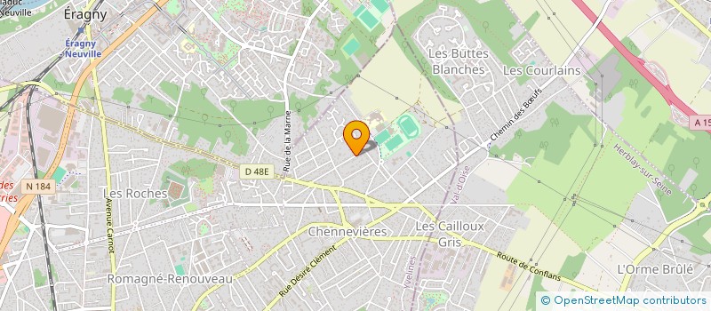 localisation de l'entreprise MJM à CONFLANS-SAINTE-HONORINE