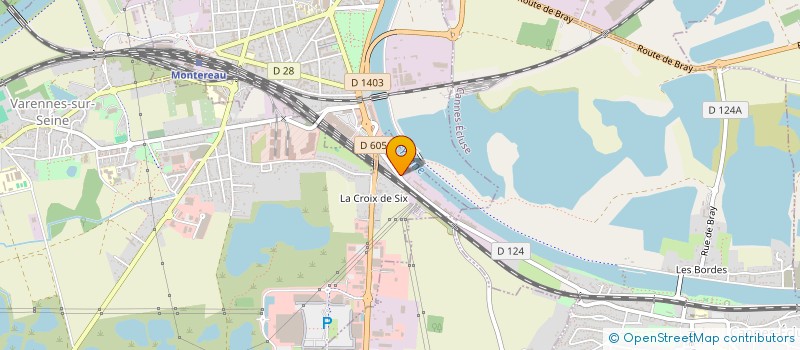 localisation de l'entreprise MJM 77.1 à VARENNES-SUR-SEINE