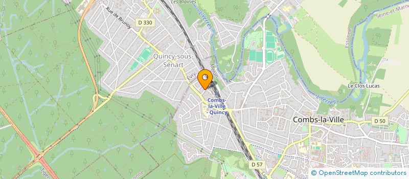 localisation de l'entreprise MJM  COMBS-LA-VILLE