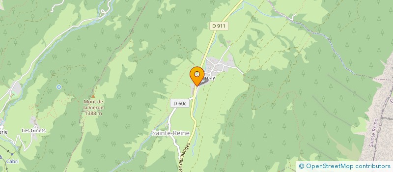 localisation de l'entreprise MJM  SAINTE-REINE