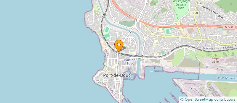 localisation de l'entreprise MJM  PORT-DE-BOUC