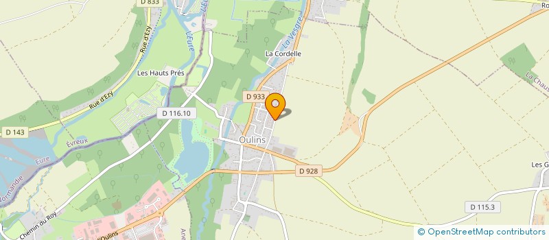 localisation de l'entreprise MJM BIEN ETRE à OULINS