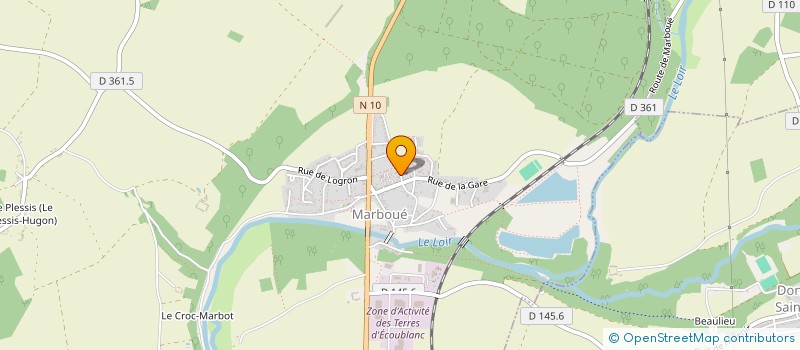 localisation de l'entreprise MJM CAPITAL à MARBOUE