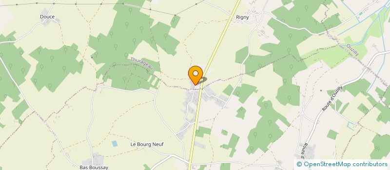 localisation de l'entreprise MJM CAR'S  SAINT-MARTIN-LA-PALLU