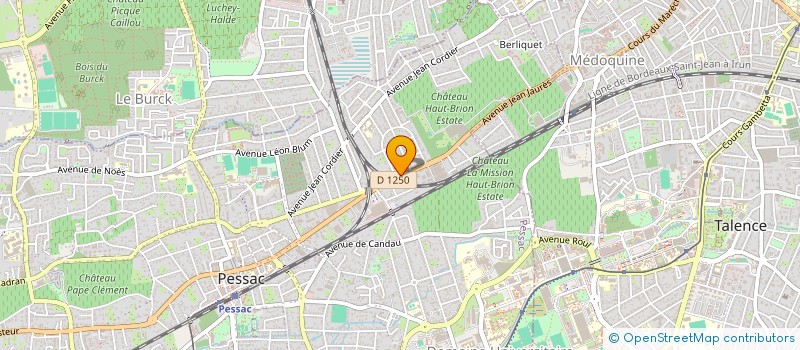 localisation de l'entreprise MJM CHANGE MNGT  PESSAC