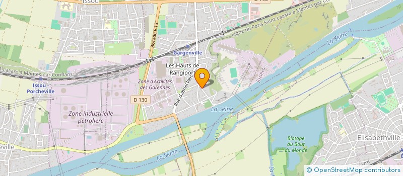 localisation de l'entreprise MJM CHAUFFEUR PRIVE  GARGENVILLE