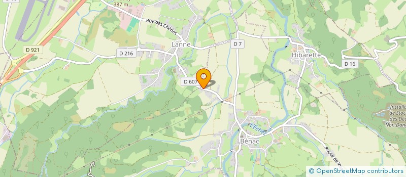 localisation de l'entreprise MJM CONSULTING  BENAC