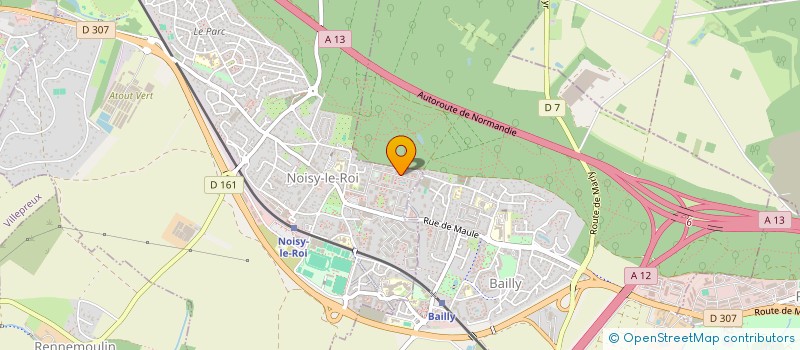 localisation de l'entreprise MJM CONSULTING  NOISY-LE-ROI