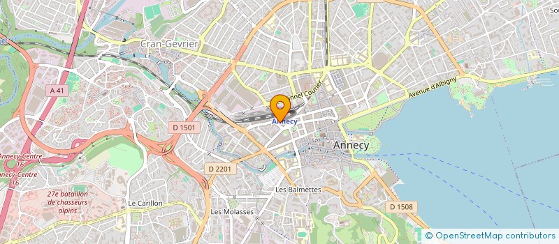 localisation de l'entreprise MJM DALLAGE à ANNECY