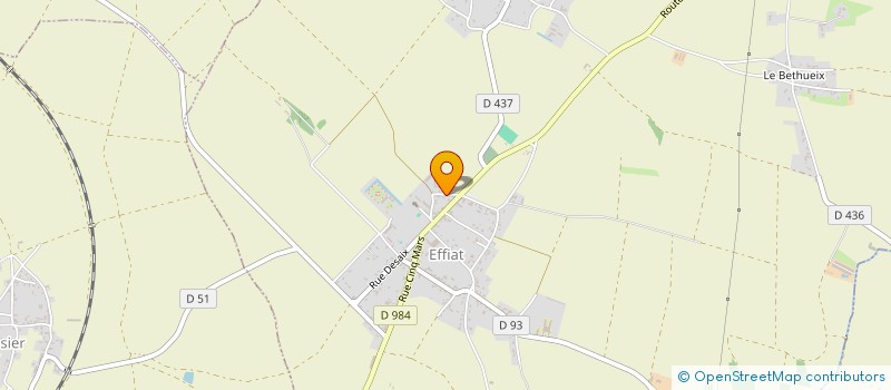 localisation de l'entreprise MJM DE LIMAGNE à EFFIAT
