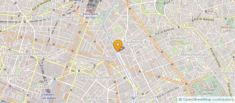 localisation de l'entreprise MJM GRAPHIC DESIGN VISIO  PARIS