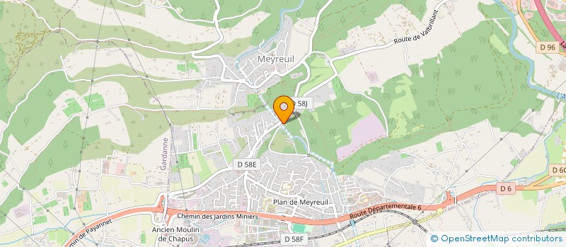 localisation de l'entreprise MJM INVEST  MEYREUIL