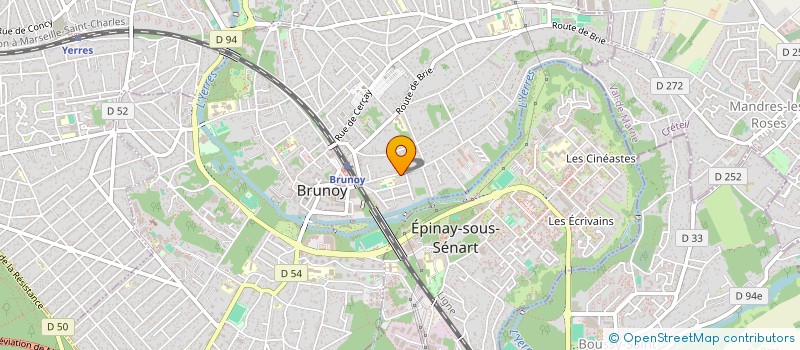 localisation de l'entreprise MJM PARQUETS à BRUNOY