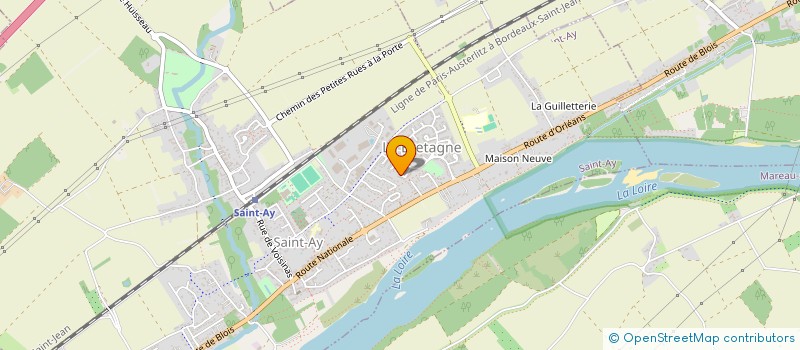 localisation de l'entreprise MJM PATRIMOINE à SAINT-AY