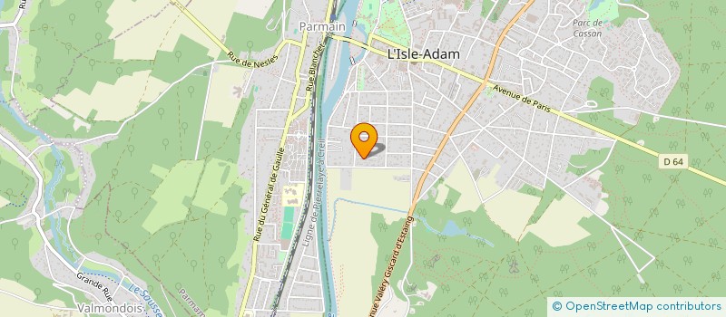 localisation de l'entreprise MJM PATRIMOINE  HERBLAY-SUR-SEINE