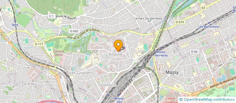 localisation de l'entreprise MJM PRESTIGES à MASSY