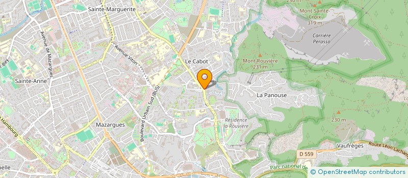 localisation de l'entreprise MJME COIFFURE à MARSEILLE