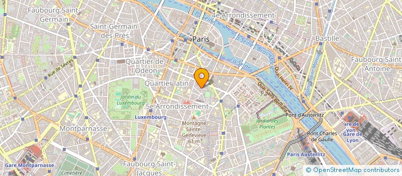 localisation de l'entreprise MJMF  PARIS