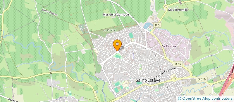 localisation de l'entreprise MJMJ à SAINT-ESTEVE