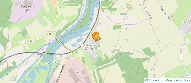 localisation de l'entreprise MJMV HOLDING  FONTENOY-SUR-MOSELLE