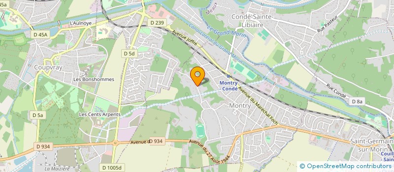 localisation de l'entreprise MJN BATIMENT  MONTRY