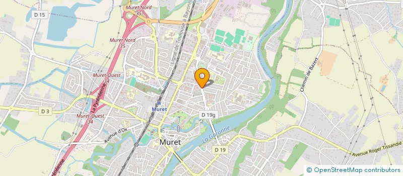 localisation de l'entreprise MJN TRUCKS à MURET