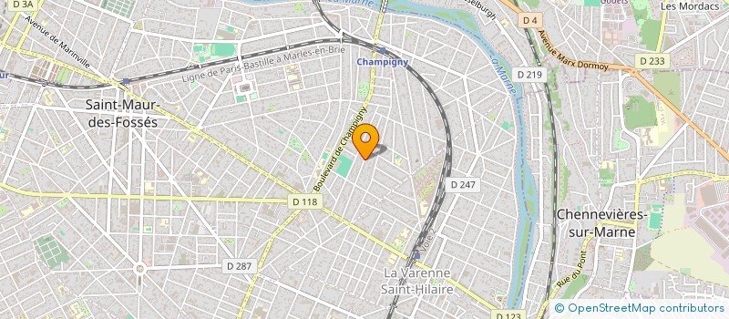 localisation de l'entreprise MJNA à SAINT-MAUR-DES-FOSSES