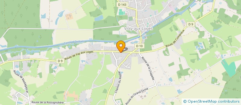 localisation de l'entreprise MJNG à VITRY-AUX-LOGES