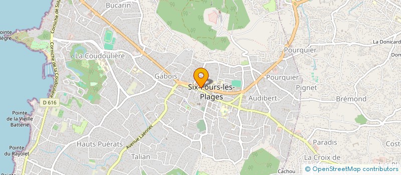 localisation de l'entreprise MJO à SIX-FOURS-LES-PLAGES