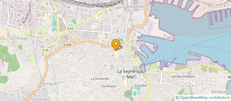 localisation de l'entreprise MJO BATIMENT à LA SEYNE-SUR-MER
