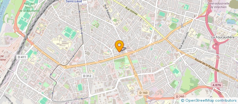 localisation de l'entreprise MJOASSOCIEES à ANGERS