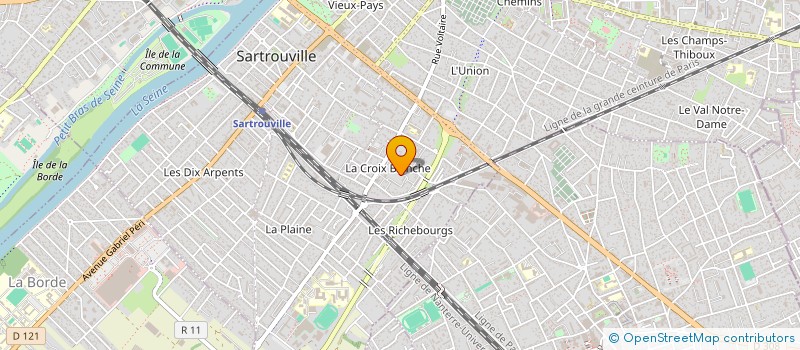 localisation de l'entreprise MJOLIVEIRA  SARTROUVILLE