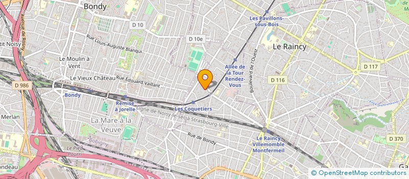 localisation de l'entreprise MJOP CASSIN  VILLEMOMBLE