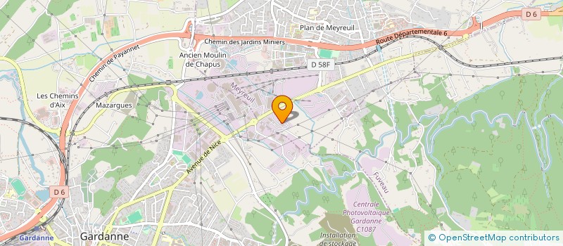 localisation de l'entreprise MJOY  MEYREUIL