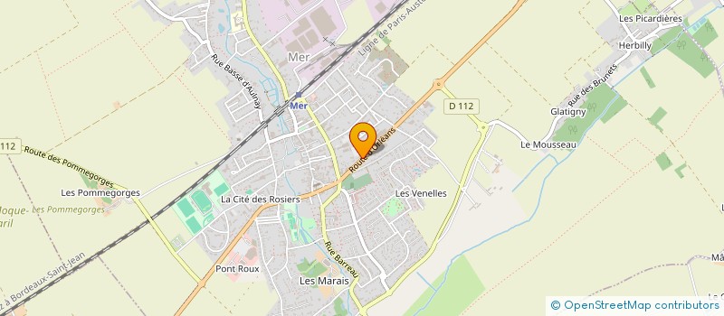 localisation de l'entreprise MJP  MER