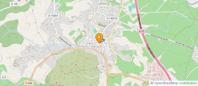 localisation de l'entreprise MJP  CLERMONT-L'HERAULT