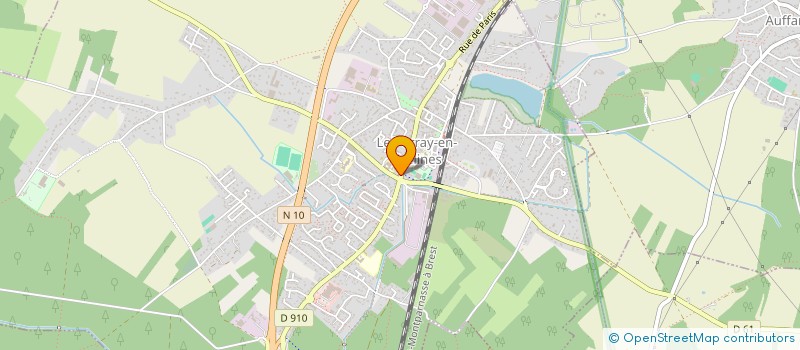 localisation de l'entreprise MJP à LE PERRAY-EN-YVELINES