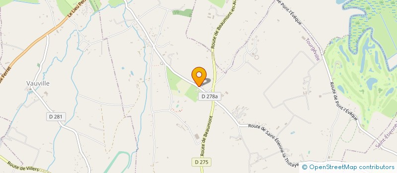 localisation de l'entreprise MJP AMENAGEMENT  PONT-L'EVEQUE