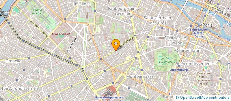 localisation de l'entreprise MJP ENTREPRISE  PARIS