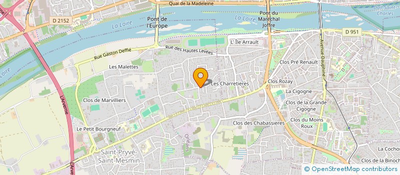localisation de l'entreprise MJPA LOIRET  SAINT-PRYVE-SAINT-MESMIN