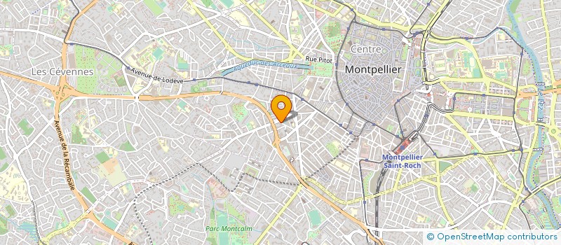 localisation de l'entreprise MJPF à MONTPELLIER